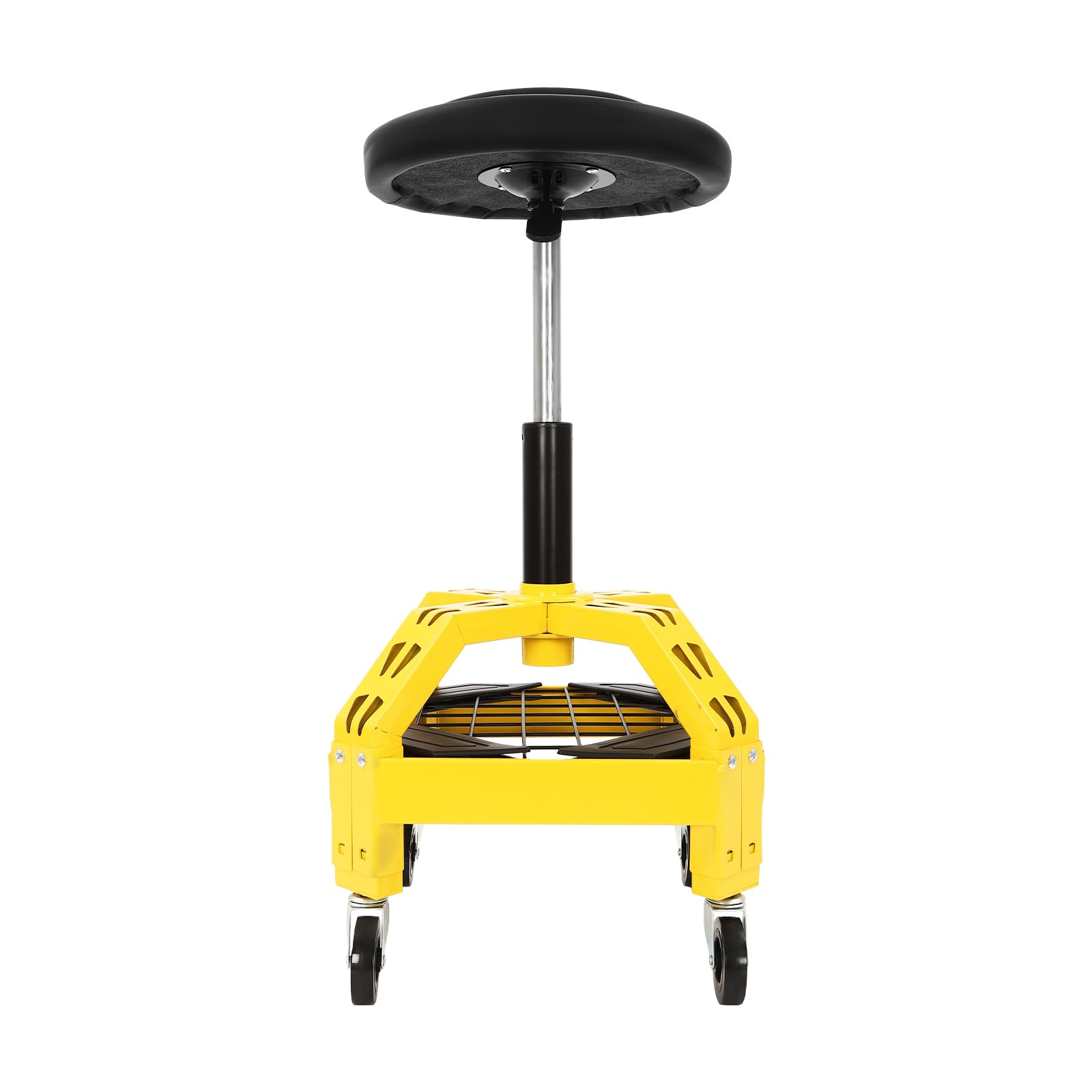 Sgabello da officina regolabile con ruote, da officina, da officina, da officina, da 130 kg, telescopico, da officina, da officina