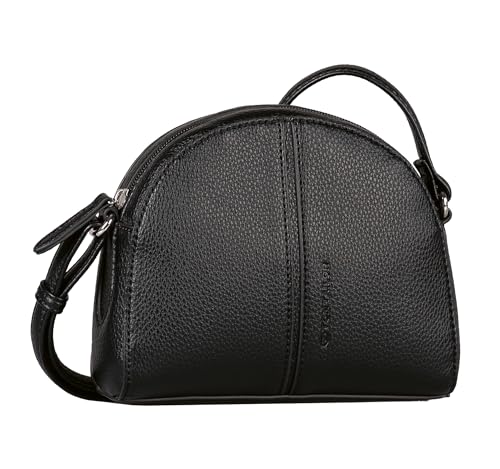 Sac à bandoulière Femmes TOM TAILOR Dorine zippé sécurisé noir
