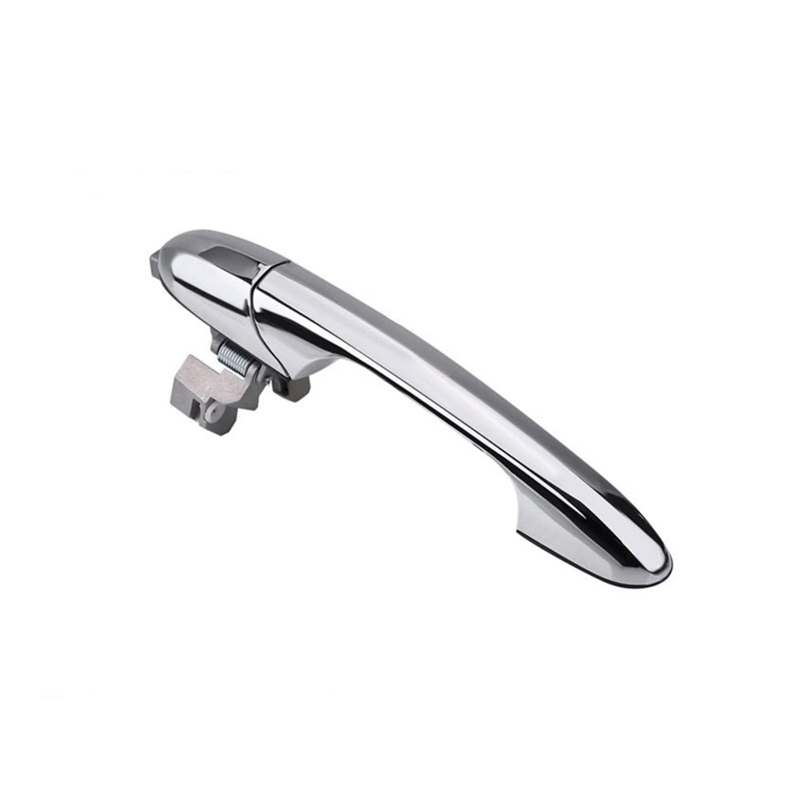 Aphkqost Car Door Handle Outer for Fiat 500 for 500C 2007 2008 2009 2010-2018 Car Left Right Hand Drive Exterior Door Handle Chrome 68069943AC 68069942AB(RHD Passenger Side)