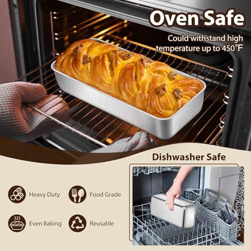 Image of P&P CHEF Stainless Steel Loaf Pan, 1PC