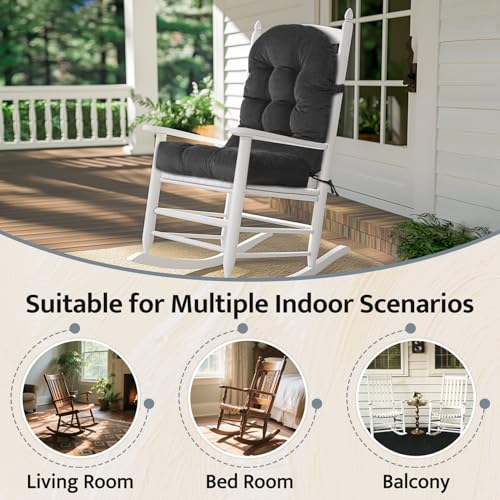 Image of mudilun Adirondack Chair Cushion 44x19x4in for Indoor Rocking Chair Pads