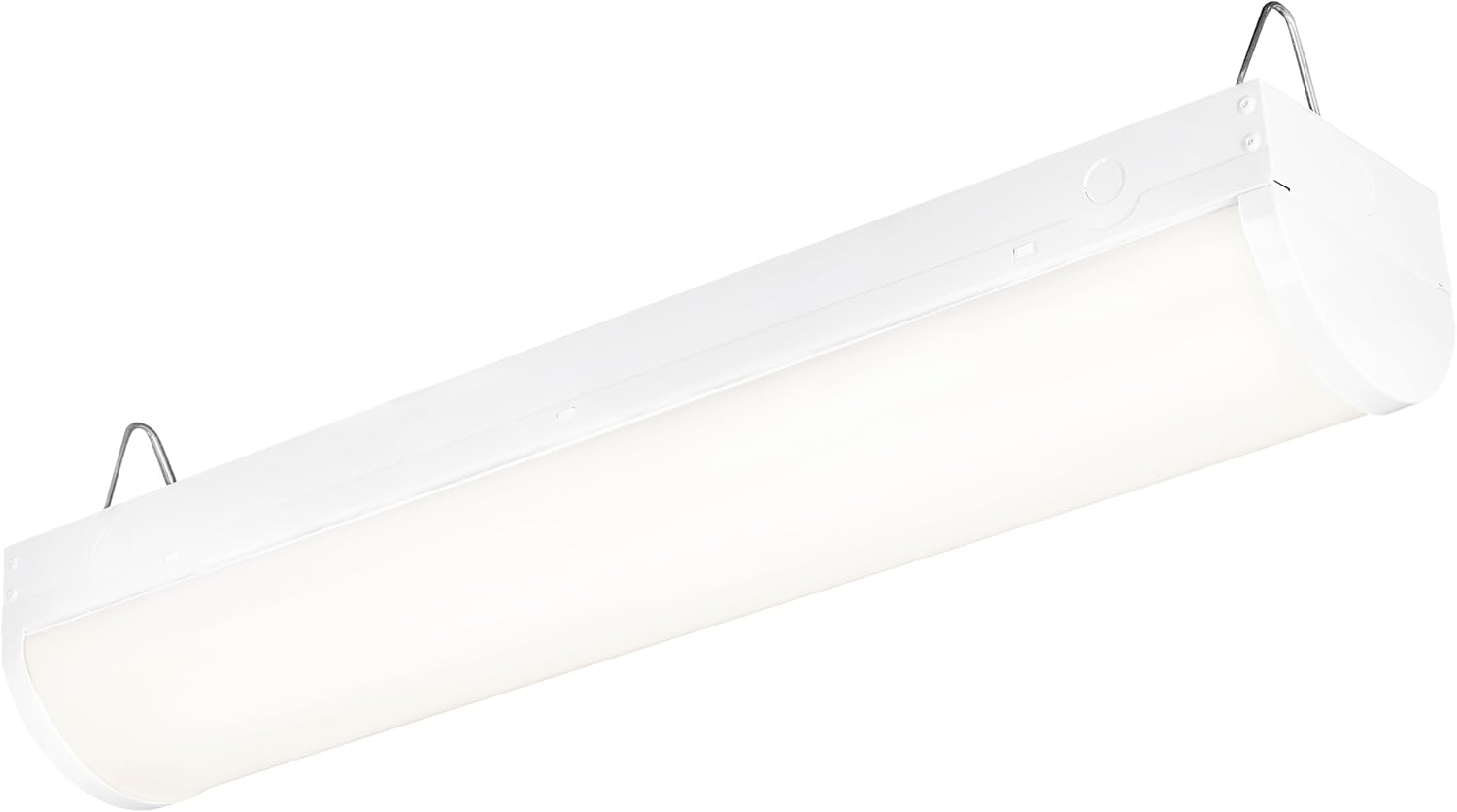 LEDVANCE 2-Ft Dual Selectable Wrap FVL LED Luminaire, 12/20/25/30W, 3500/4000/5000K, 2145/2840/3525/4000 LMS, Dimmable, Accessories Included - 1 Pack (64115)