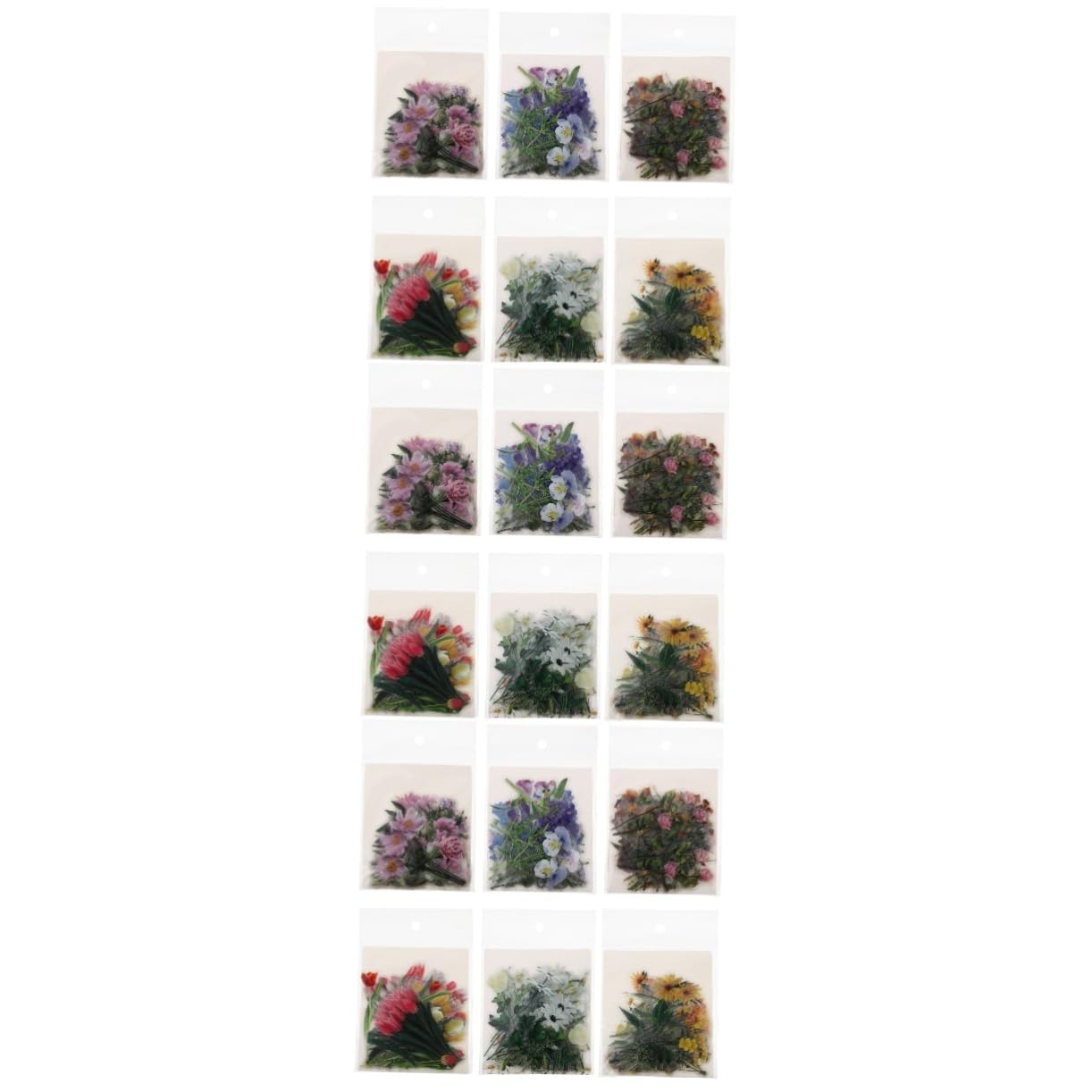Operitacx 720piezas Stickers De Flores Para Scrapbooking Pegatinas Decorativas Autoadhesivas Para Diario Laptop y Manualidades Diseño Floral Para Creatividad y