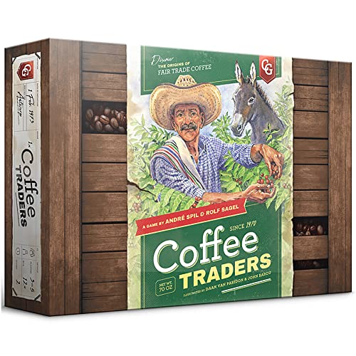capstone games coffee traders - strategy board game 3-5 players ages 12 120 min