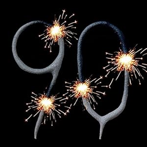 Wunderkerzen-Set für Tortendeko zum 90. Geburtstag, Geburtstagskuchen-Dekoration