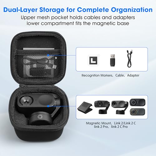 Estuche protector resistente al agua para Insta360 Link 2/2C miniatura 2