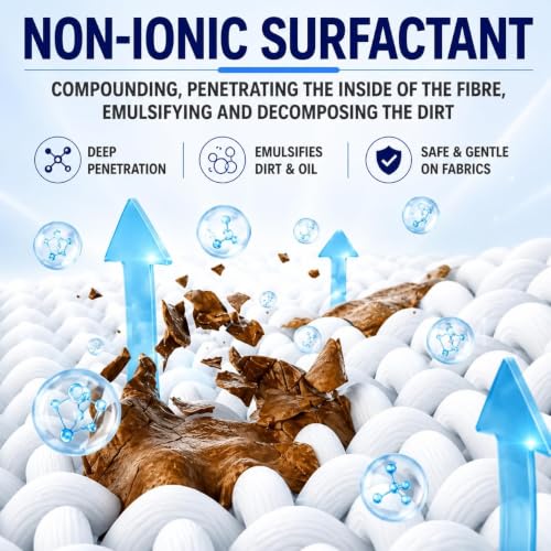 Image of All-Purpose Clothing Stain Cleaner Spray, No-Bleach Fabric Spot Remover for Coffee, Wine, Oil & Grease, Fast-Acting Laundry Cleaner for Daily Wear, Curtains, Upholstery & Car Seats