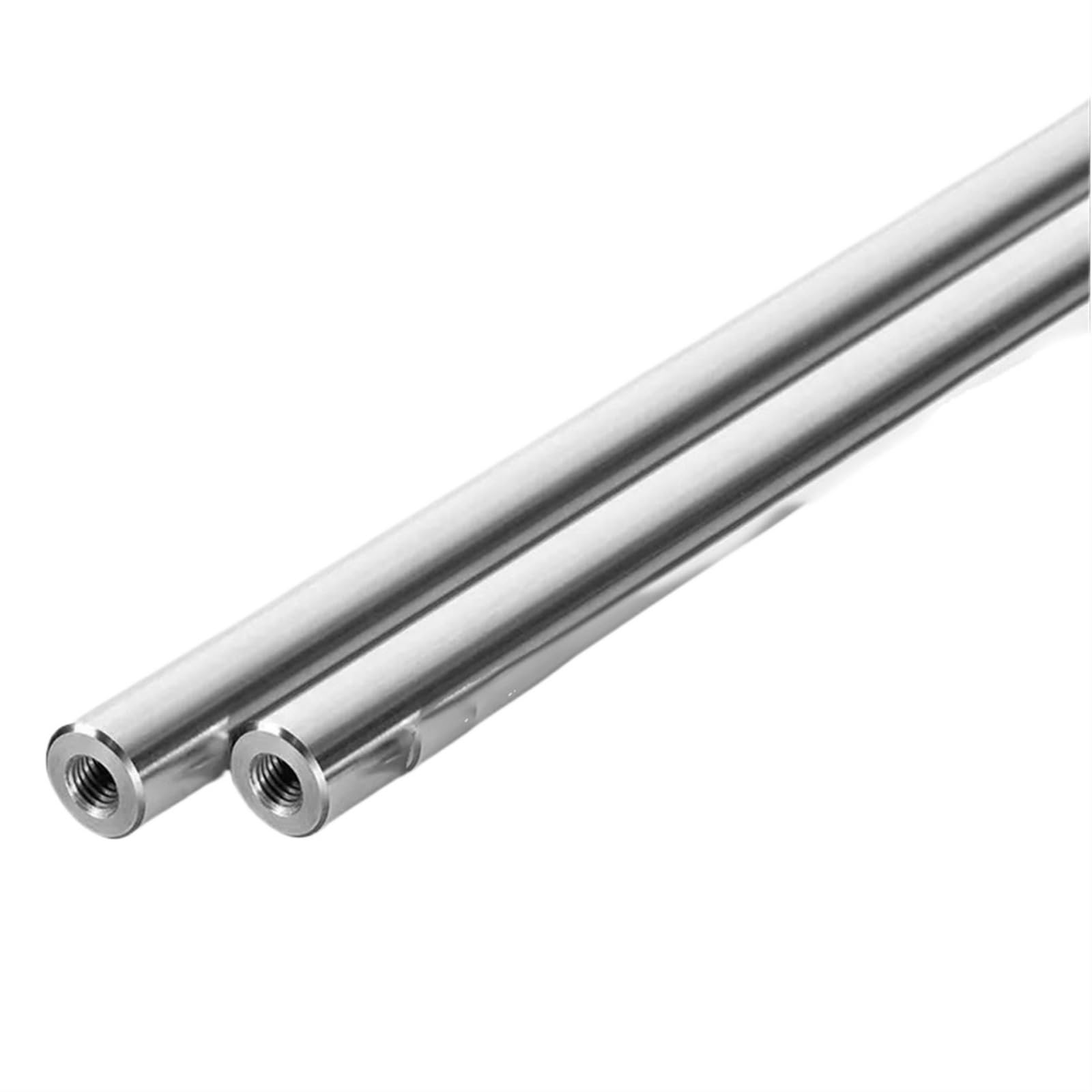 Prowadnice do szuflad z pełnym wysuwem 2 szt. Wałek liniowy OD12 mm, długość 100–550 mm z dwoma końcami gwintu M4/M5/M6, głębokość otworu 8–16 mm, chromowany, utwardzany pręt