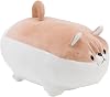 SALALIS Stuffed Dog Plush Pillow, Cartoon Dog Pillow Soft Texture Comfortable Touch Home Decoration for Bedroom