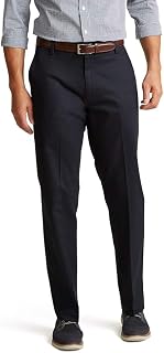 Dockers Men's Classic Fit Signature Khaki Lux Stretch Cotton Pants - Wrinkle-Free Comfort & Performance
