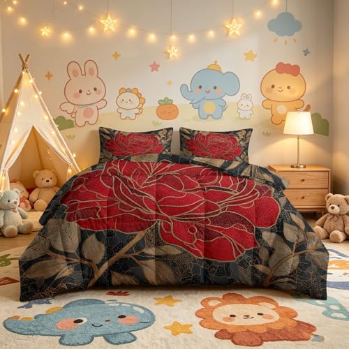 Edredón reversible sin funda lavable a máquina para evitar calor en cama doble 3