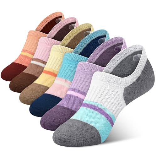 Gonii Women's No Show Socks Thin Breathable Anti-Slip High Elasticity Invisible for Sneakers Flats Loafers