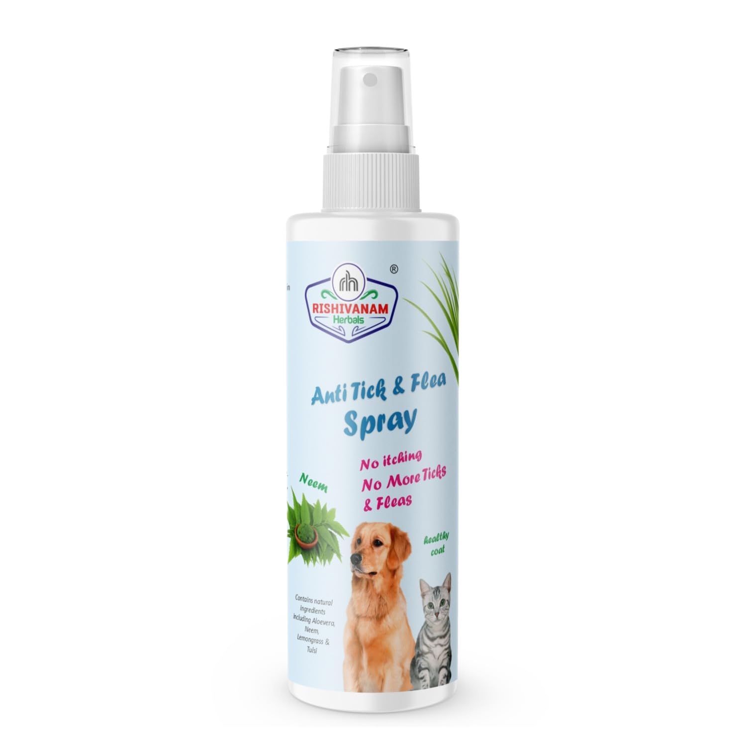 Rishivanam Herbals Dog Flea & Tick Control sprey 200ML (B0CS6TN79D) Amazon Price History, Amazon Price Tracker