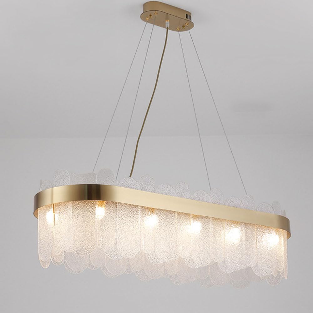 HXYSXHJUO Modern Pendant Light Round Ceiling Fixture Contemporary Chandelier Elegant Lighting Dining Room Living Bedroom Artistic Light,100cm
