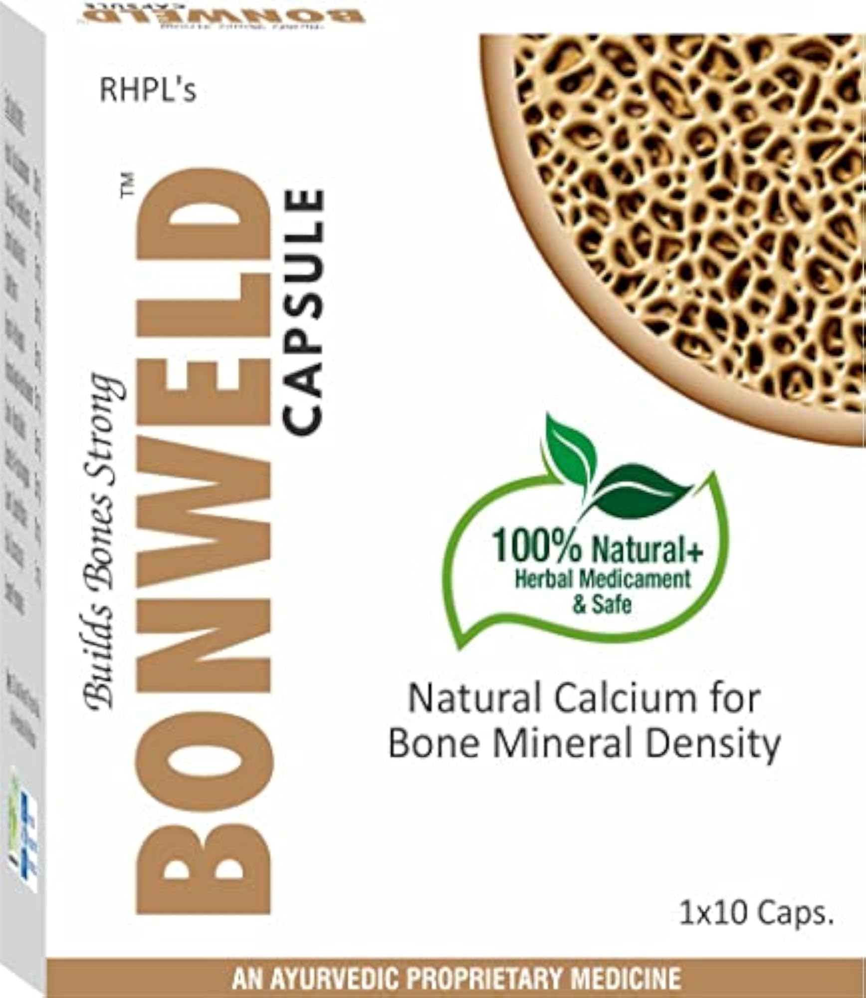 Raj Herbals Bonweld Capsule, 5 Strips