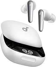 Soundcore Liberty 4 Pro by Anker,Noise Cancelling Wireless Earbuds,7-Sensor and Real-Time Adaptive Noise Cancelling,2×Faster Charging,Studio-Level Hi-Fi Music,Clear Calls with 6 Mics and AI(Renewed)