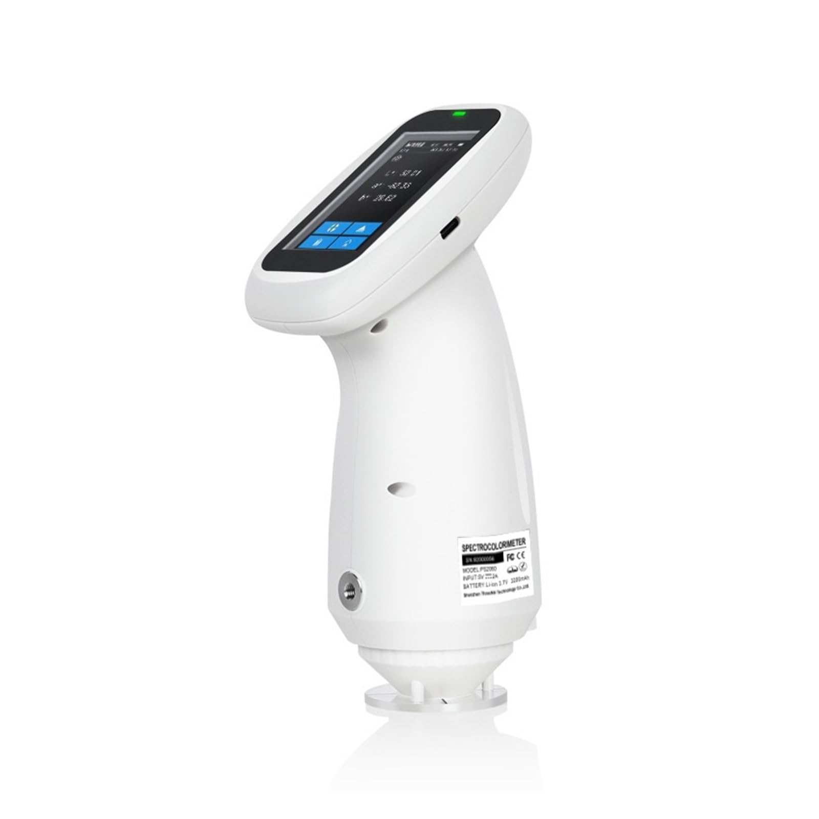 Espectrómetros, PS2010 Spectrocolorimeter With D/8 Optical Geometry Portable Color Difference Meter With 8mm Aperture