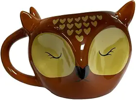 Caneca 3d Raposa Cerâmica 350 Ml Caneca Raposinha Decorada
