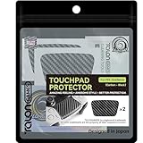 TALONGAMES PS5 DualSense コントローラー用 タッチパッド プロテクター PlayStation5 ワイヤレスコントローラー 用 保護シール 保護テープ タッチパッドカバー 爽やかな触り心地 (カーボンファイバブラック)