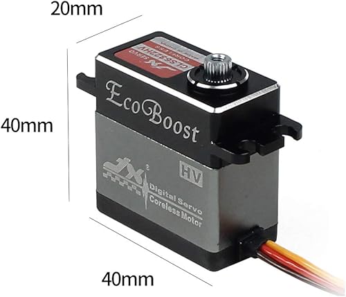 Miniatura 3 de CLS6322HV 46.3 lbs Alto Torque Metal Shell Metal Diente de alta presión Digital Hueco Copa Servo Resistente para Drone RC Car RC Barco Robort