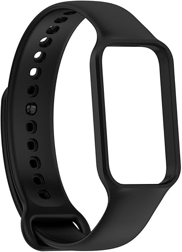Miniatura 2 de PINHEN Pulsera compatible con Xiaomi Mi Band 8 Active, banda de silicona deportiva suave y colorida banda de repuesto para pulsera Redmi Band 2