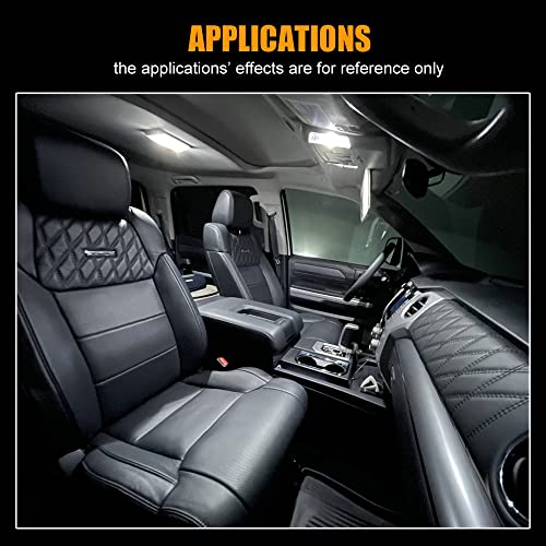Kit interior de luces LED blancas para Toyota Tundra 2014-2021 miniatura 7