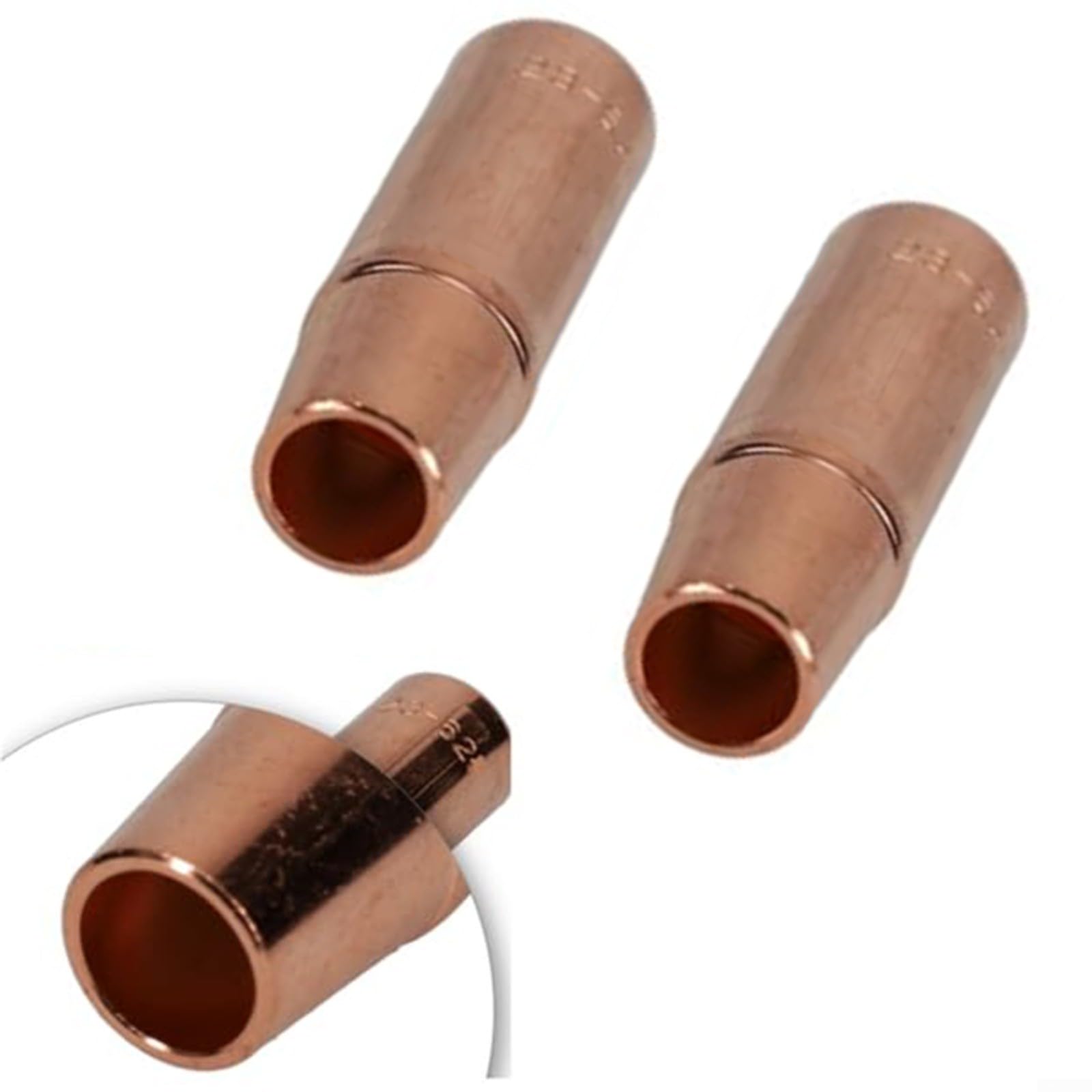 23-62 MIG ugelli di saldatura 5/8" foro ad alta conducibilità rame 5pcs per Lincoln 200 300 400