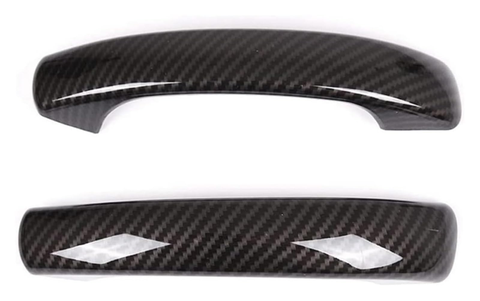 QWQTHGS Car Exterior Door Handle Cap for Benz for Smart 451 for Fortwo 2009-2015 Car Exterior Door Handle Cover Trim Decor Sticker Accessories