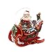 Price comparison product image Snow globe, Santa Claus and child, dimensions H x W x diameter of ball: approx. 10 cm x 15 cm, diameter 4.5 cm. Schlitten
