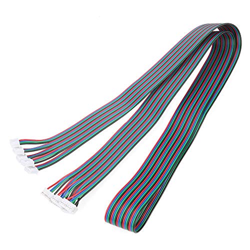 Hochwertige 5 Stück Schrittmotor Kabel 4 Polig Mit Xh2.54 Stecker Ph2.0, Kompatibel Nemg26/Nemg27 Motoren, 1M Länge Robustes Design Für Industrielle Anwendungen Und Präzise Steuerung
