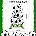 2Pcs Soccer Balloons Party Decorations - 59 Inch Large Standing Soccer Balloon - Sports Balloons for Soccers Birthday Party Decorations Supplies - World Cup Soccer Theme Decor