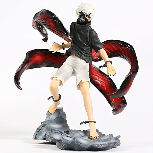 22cm Anime Tokyo Ghoul kaneki Ken Figure Statue Face Change Ver Fans Lovers Desktop Decoration Collection Model Toy Gift