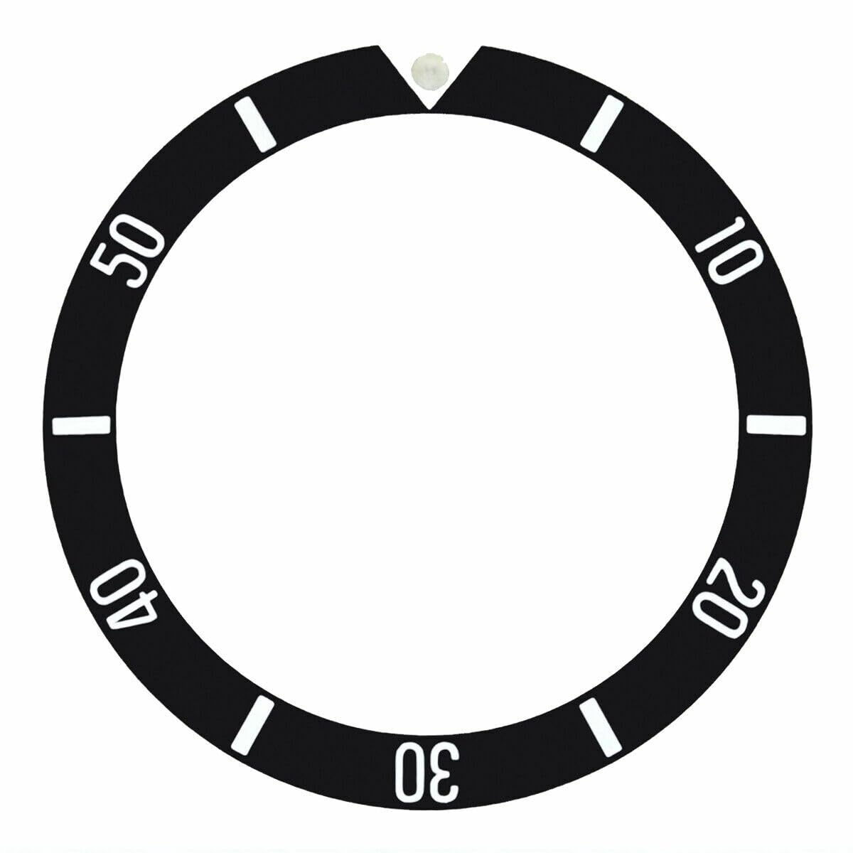 Ewatchparts BEZEL INSERT COMPATIBLE WITH VINTAGE ROLEX SUBMARINER OYSTER PERPETUAL 6200 6202 6204 7923