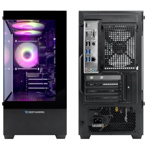 Nexus - PC da gioco AMD Ryzen 7 5700G, RAM DDR4 da 32 GB, scheda grafica AMD Radeon Vega 8, SSD da 1 TB + HDD da 2 TB, WiFi AX1800, W11 Pro non attivato. Giochi per computer, giocatori per - PC Desktop - Immagine 3