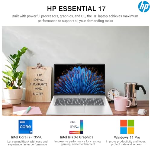 HP Essential 17 Laptop Touchscreen 17.3" HD+ Core i7 miniatura 3