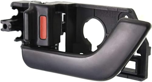 Miniatura 6 de KarParts360 Para Hyundai Tiburon - Manija de puerta interior delantera, lado del conductor negro (2003 - 2008)  con botón de bloqueo de puerta