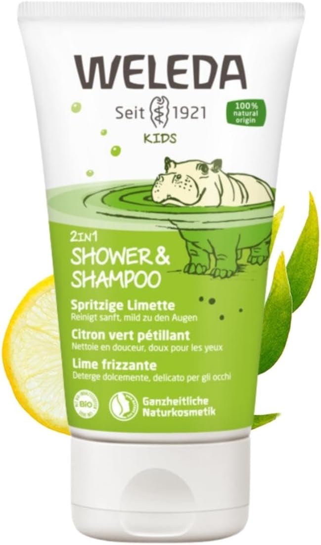 Lively Lime Kids 2 In 1 Shampoo And Body Wash, 150 Ml