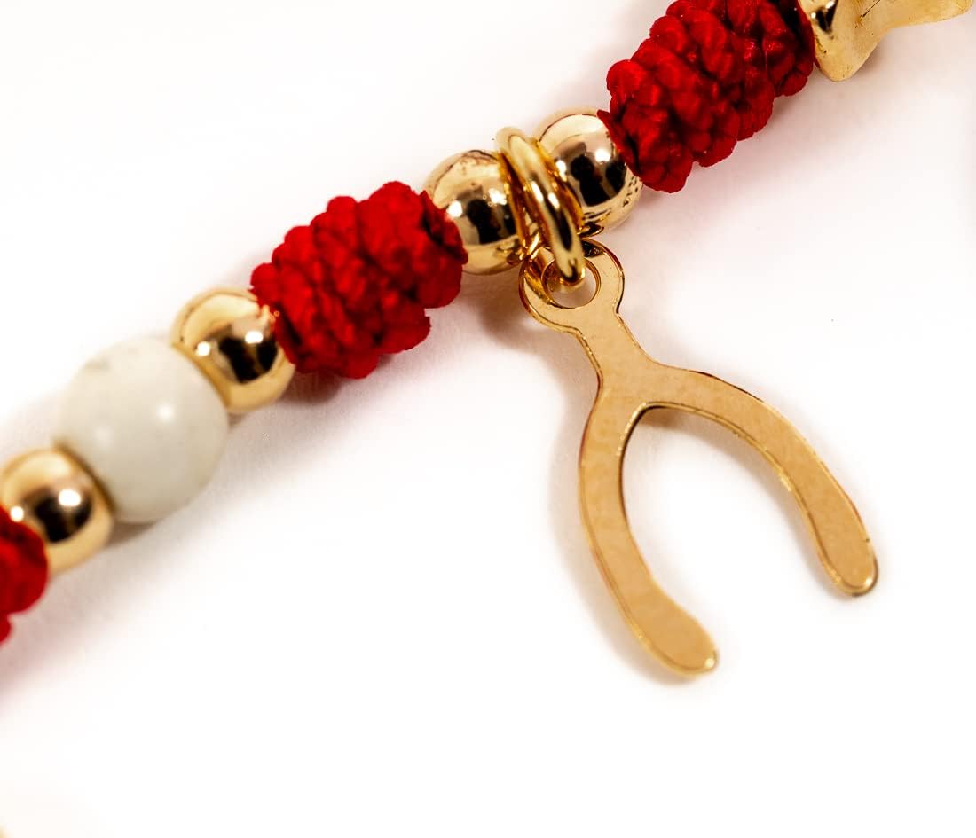 Full Protection Evil Eye Azabache And Good Luck Pendants Red String Bracelet for Women Hilo Rojo De Buena Suerte