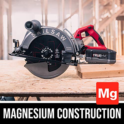Skil 10-1/4'' Truehvl Cordless Worm Drive Skilsaw Circular Saw Kit With 2 Batteries - Spth70M-21 #TOP4