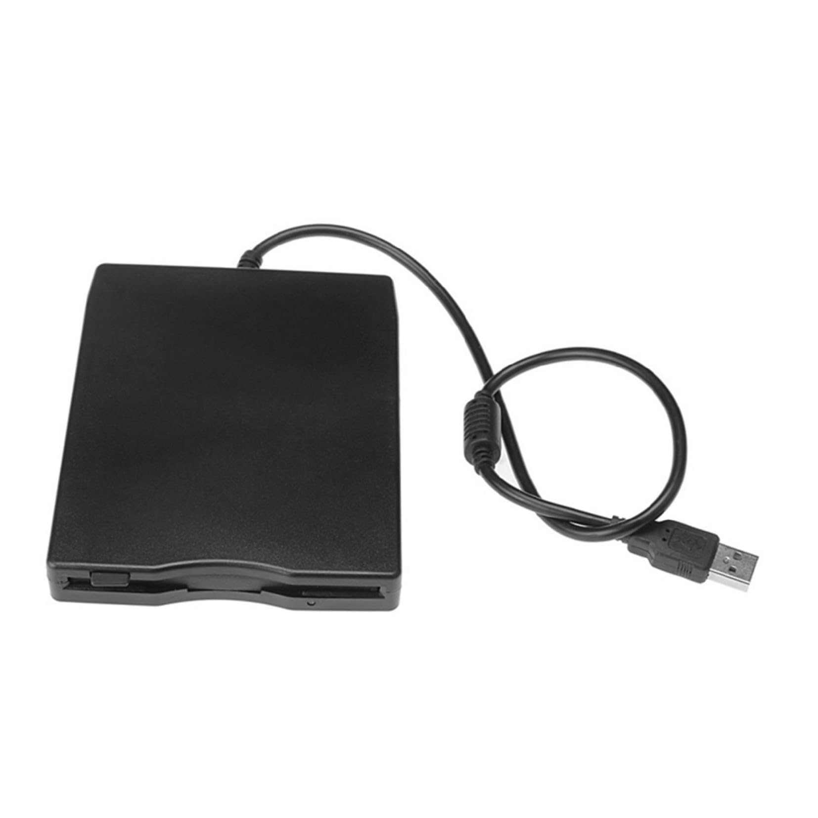 Portable USB Floppy Disk External Drive for Laptop Compact Design for Easy Data Transfer Lightweight and Convenient for Black-image-0
