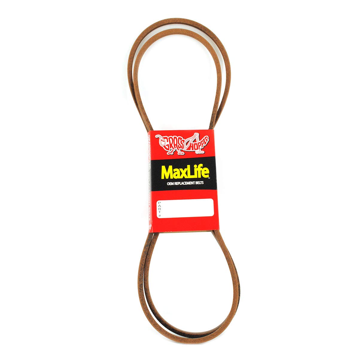 Grasshopper Lawn Mower MaxLife Belt, Designed to Specific Material, Dimensions, Shape, Construction and Pliability Standards That Ensure Superior Performance and Long Life, OEM Replacement Part 382093