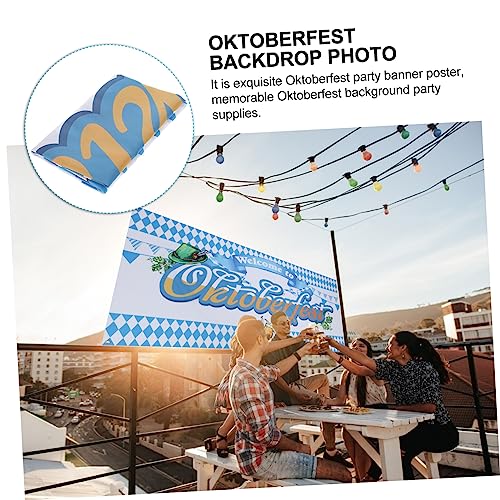 ABOOFAN 3 Pçs E Fotografia Cervejas Bavaria Pano Decorativo Banner Ornamento Para Pendurar Cerveja M