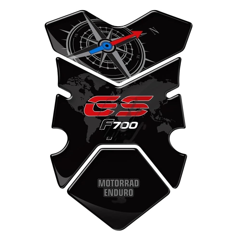 Tankpad F700 GS 2012 - 2015 protection de réservoir moto pour les trajets quotidiens et les balades