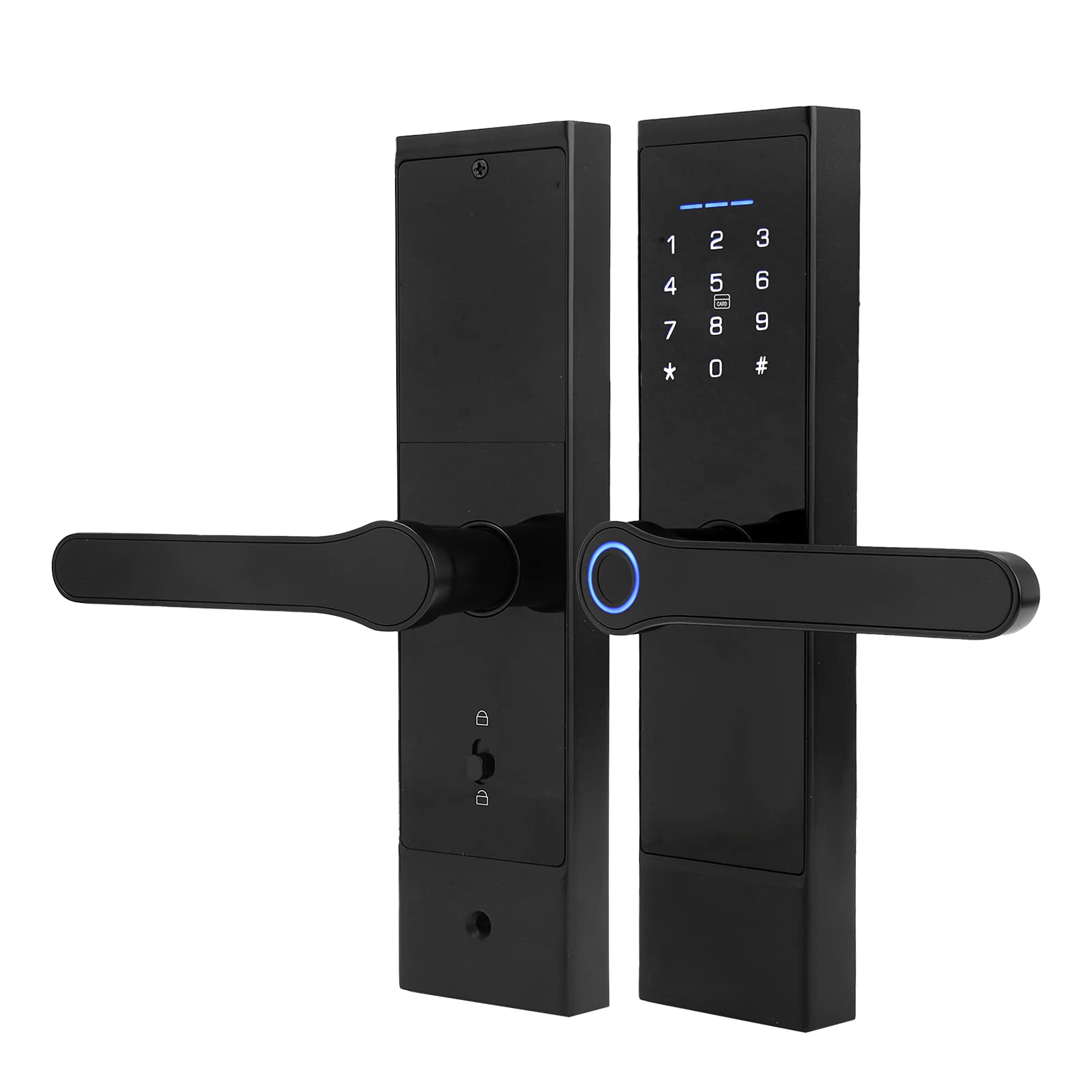 Serrure avec empreinte digitale et carte IC pour contrôle d'accès bureau
