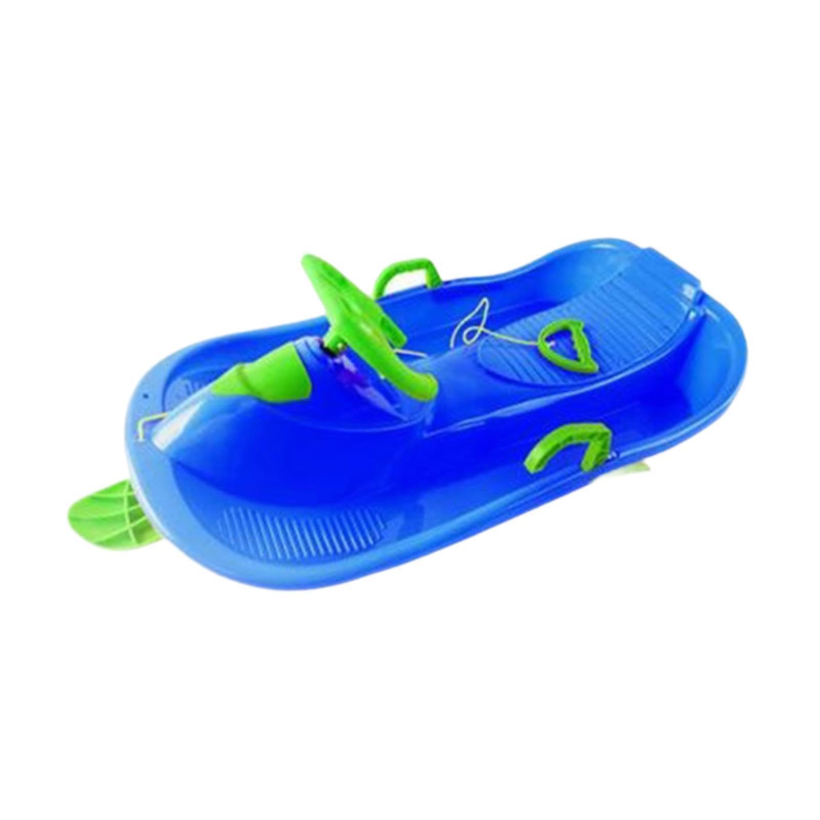 Transformez l'hiver en Aventure avec Cette Luge passionnante conçue pour Amuser et stimuler Les Enfants. Luge maniable avec Volant.