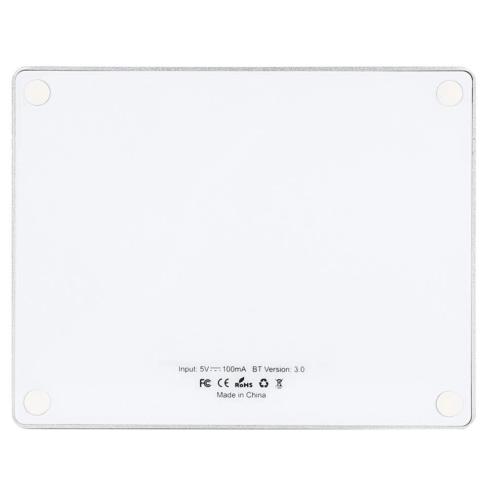Tastiera Numerica Wireless, Tastierino Numerico Portatile a 34 Tasti con HUB Type-C USB 3.0 per Android(Argento)