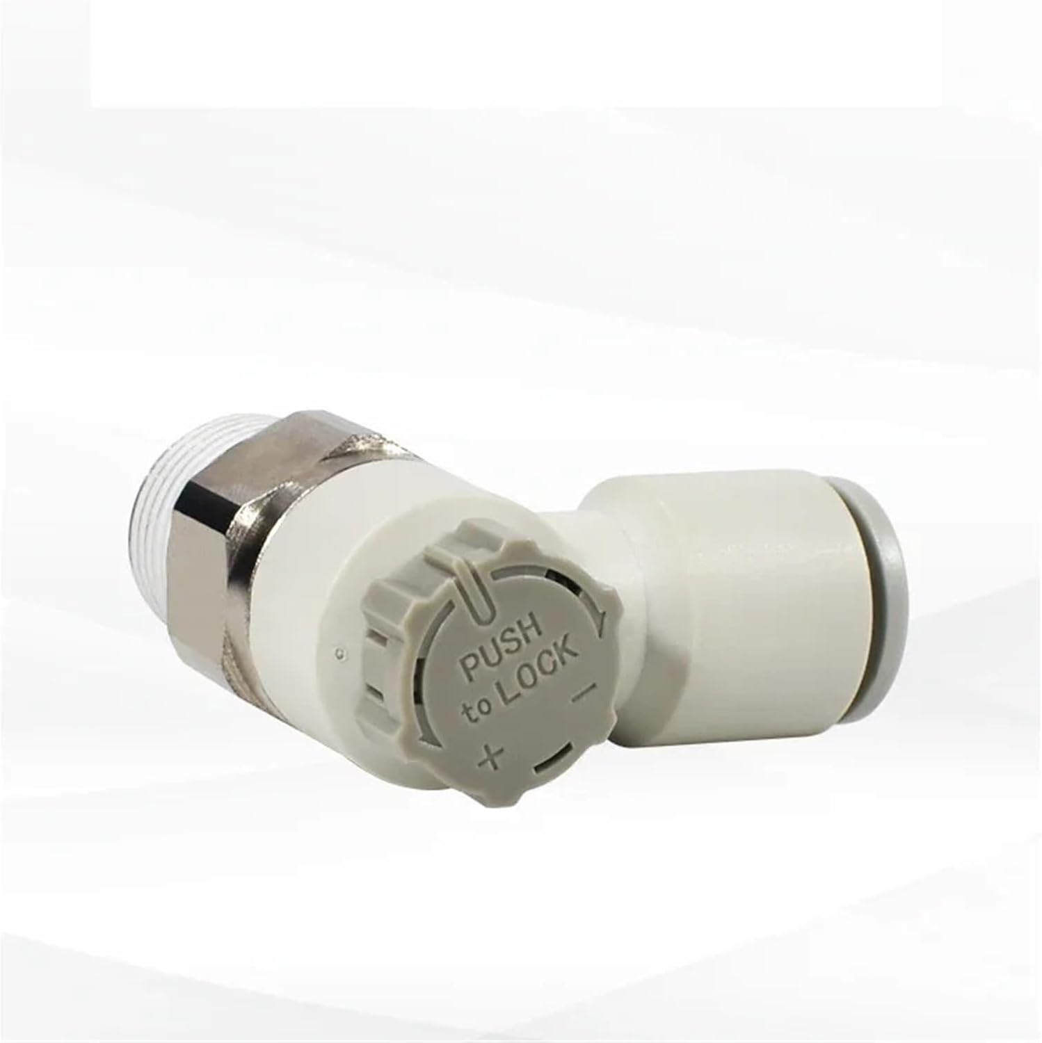 10pcs Elbow Fittings AS1201F Flow Control Valve Regulator Valve Speed Control Valve Gas Fitting AS2201-M5-04A/AS3201F-03-12SA(AS1201F-M5-06A)