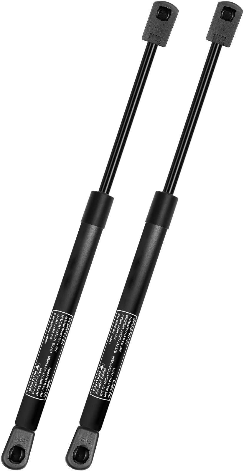 2-Piece Rear Hatch Lift Supports For Fiat 500 Hatchback 2012-2019 - Easy Direct Replacement