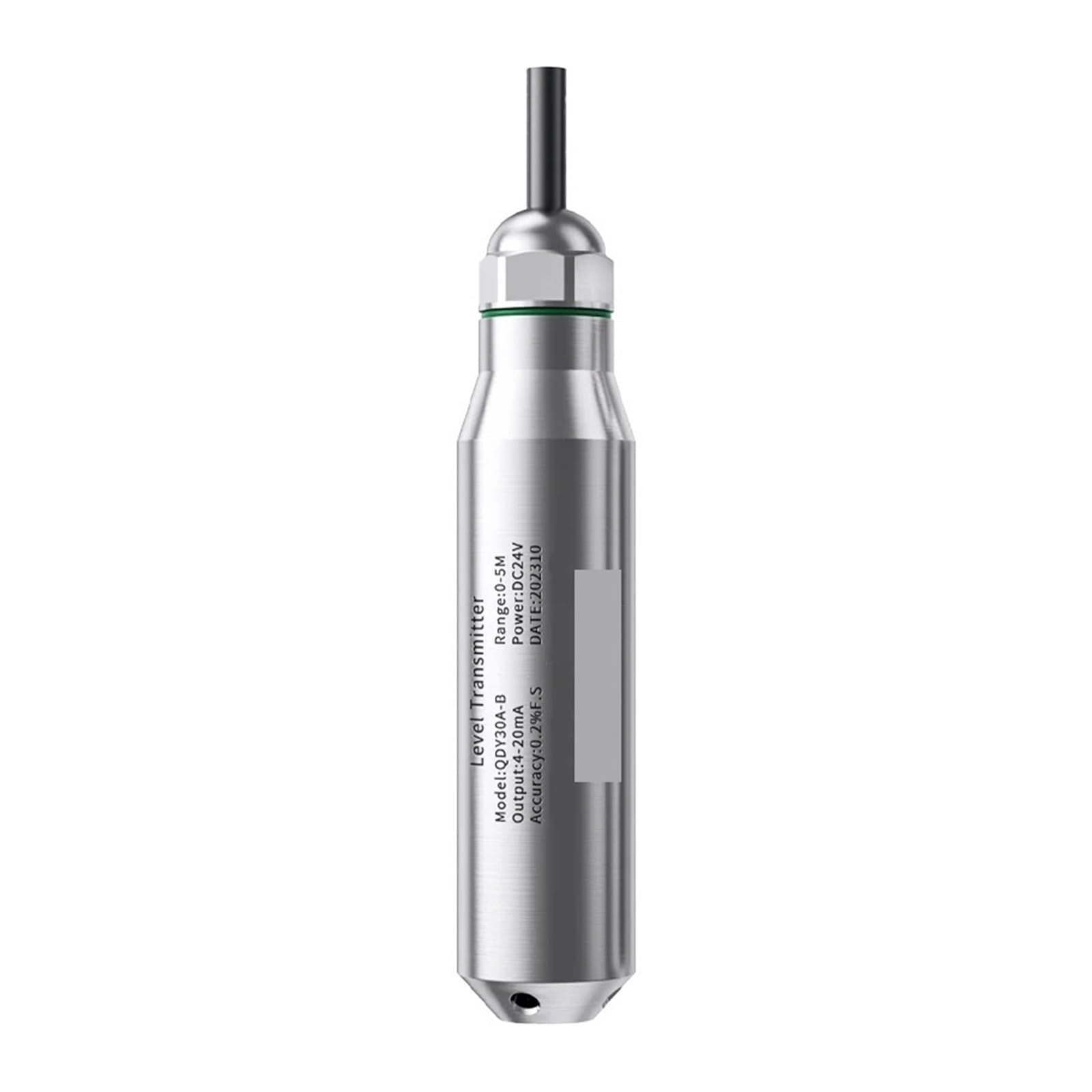 VDOQTLJT Water Level Sensor 0-10V 4-20mA 0-5m Transmitter 1m/2m/3m/4m/5m Liquid Well Depth(0-10v,3M Range 4M Cable)