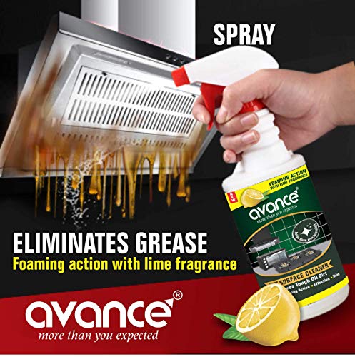 Image of Avance Kitchen Cleaner | Gas stove cleaner | Stain Remover | Chimney Cleaner | Kitchen Tile Cleaner
